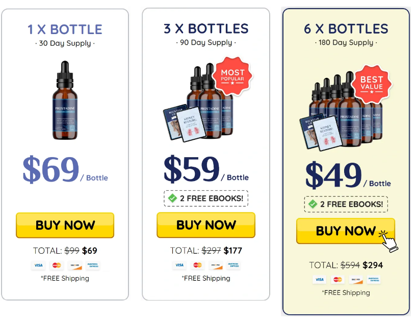 Prostadine price